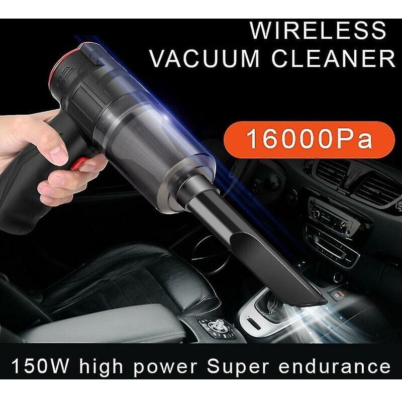 Mua Handheld Car Vacuum Cleaner - 16000PA Car Vacuum Portable Cordless High Power Suction 4 In 1 Mini Vacuum Cleaner Air Duster With 2 Gear And Led Display For Car Home Office Pet B0d87dqd5j