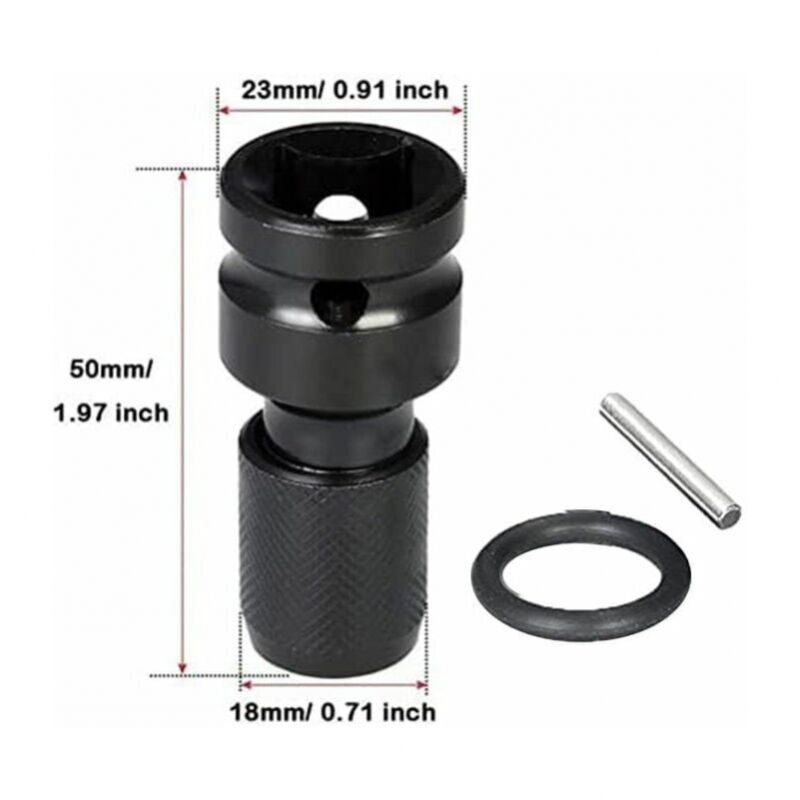 Impact Socket Adapter, Black Oxide, 1/2-In. Female x 3/8-In. Male Drive -DWMT75371OSP Impact Socket Adaptor Set 3pc | AK5521 | Sealey