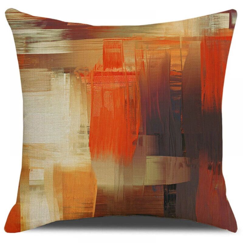 2 Pack Abstract Teal Grey Throw Pillow Covers - 18x18 Plush Velvet Cushion Covers
