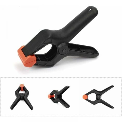 Spring Clips Plastic Casing Plastic spring clips, 8 pieces, max. opening 29 mm, clips for ...