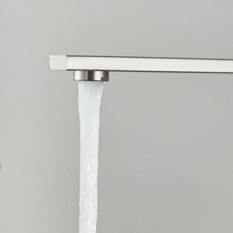 Kitchen Faucet, 360° Swivel Kitchen Mixer Tap, 304 Stainless Steel Kitchen Mixer Tap, Brushed