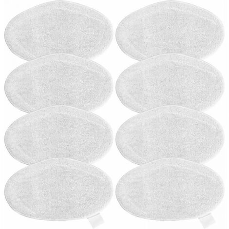 8 Cloths for Polti Vaporetto SV440。Replacement Mop, Washable Replacement Mops