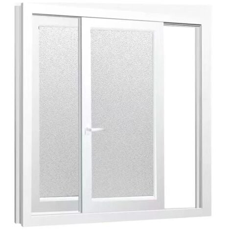 50cmx200cm Privacy Window Film Frosted Glass Film Electrostatic Glass Film Decorative for Office Home Bathroom Bedroom Kitchen