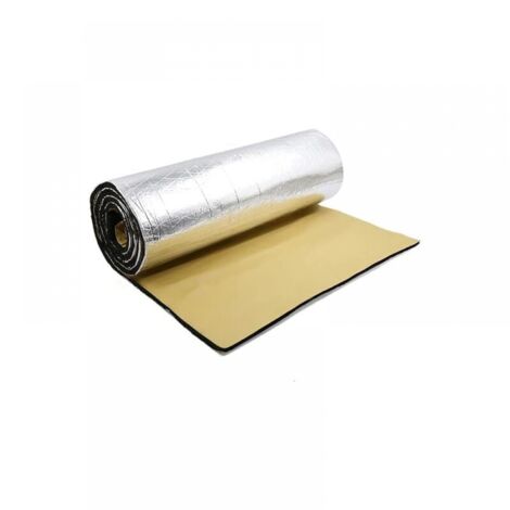Car Sound Deadening Mat, Soundproofing Foam, Universal Waterproof Soundproof Insulation 50cm x 200cm x5mm