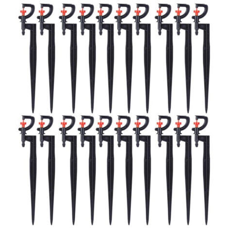 20pcs G Type 360 Degree Rotating Micro Sprinkler Watering Sprinkler