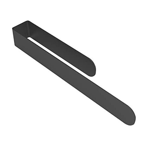 Black Bathroom Towel Rack 37cm Self Adhesive Stainless Steel Towel Rack, Towel Rack (1/5)