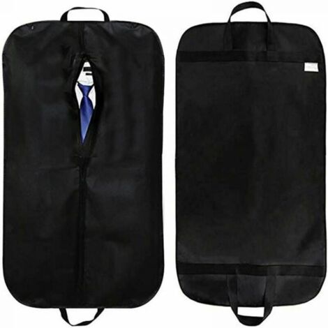 2pcs Garment Bags, 40" Foldable Travel Suit Cover with Handles, Garment Protective Covers, 120x60cm (1/3)