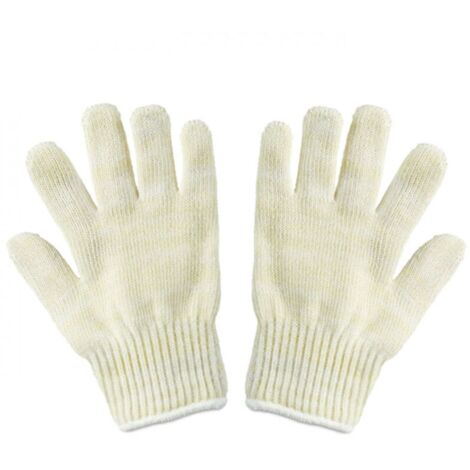 Heat Resistant Gloves, Heat Resistant Mittens, Oven, Fireplace, Heat Resistant up to 100°C, Universal Size