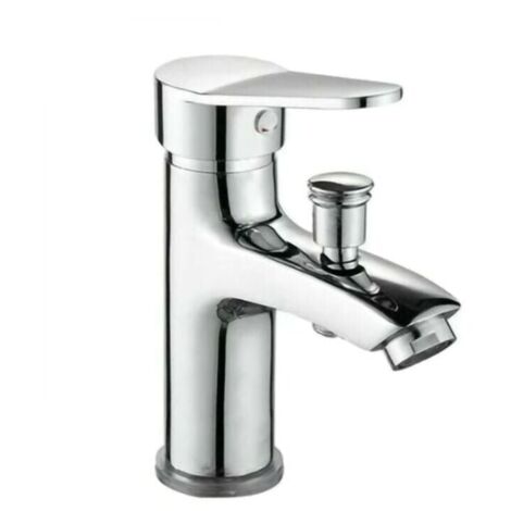 Single Hole Shower Faucet, Alloy Hot and Cold Faucet, Dual-use Basin Hot and Cold Faucet-Vanity Sink Faucet
