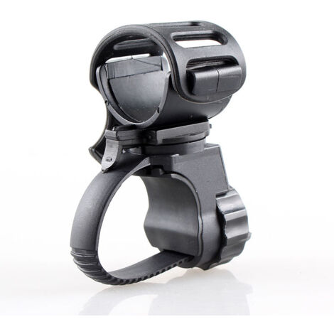 Bike Flashlight Mount Clamp, 360 Degree Rotation, Universal LED Bike Light Holder (1/5)