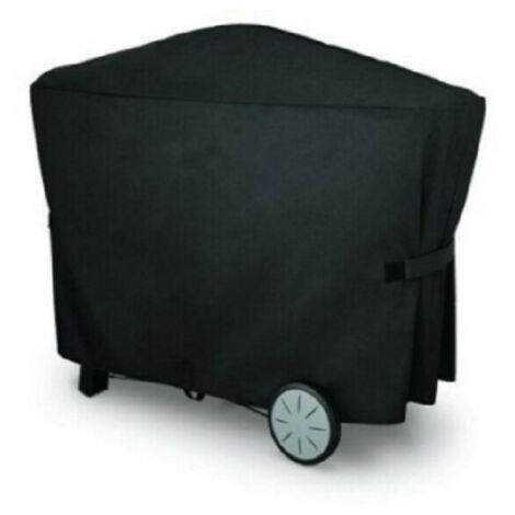 The waterproof cover for Weber Q3000 and Q2000 barbecues measuring 142.2 x 55.8 x 101.6 cm is ideal for outdoor use in the garden. (1/4)