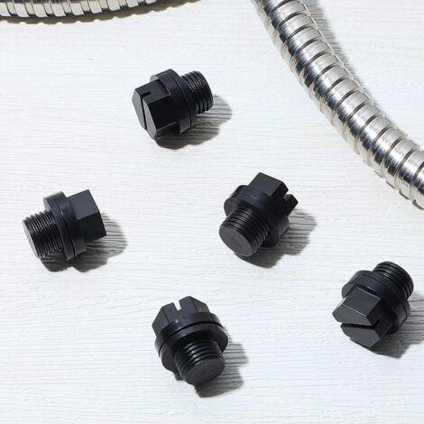 4 Pack Drain Plugs with O-Rings Pump Plug Pool Filters Replacement Pool Drain Pump Plug SPX1700FG for Pumps