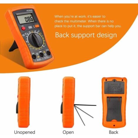 Digital Multimeter Multimeter 18-Piece Set Auto Ranging Digital ...