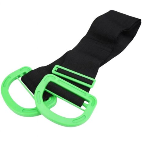 Moving and lifting straps for furniture, boxes, mattress frames, lifting straps (2 pieces)