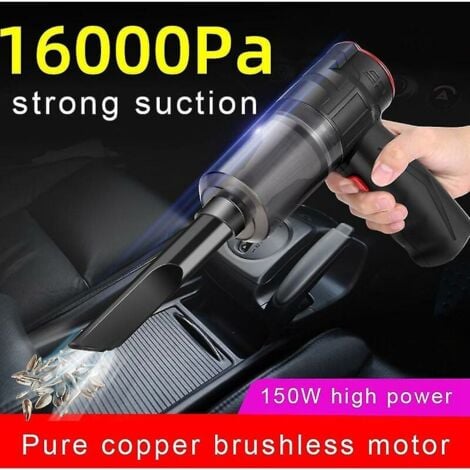 16000pa 150w Bble Cordless Car Vacuum Cleaner 2 in 1 Handheld Car Vacuum Cleaner Home Amp Mini Dual-use Vacuum Cleaner Car