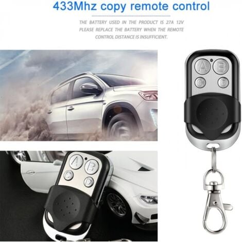 3pcs 433.92Mhz Universal Wireless Copy Remote Control Key Fob RF Transmitter for Clone Garage Door Gate Opener 433Mhz Duplicator