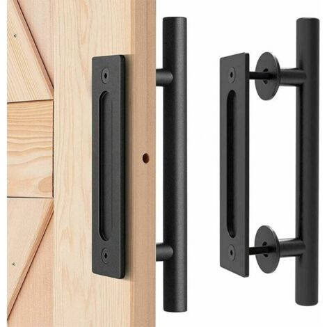 10-Pack Garage Door Lift Handles – Closed Grip, 7" Long, Metal, Unbranded