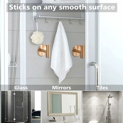 Bathroom wall hooks discount