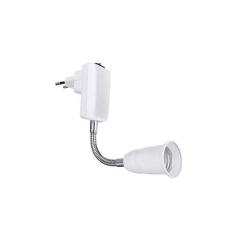 E27 Socket Kitchen Wall Light with Switch, AC 220V, Wireless Wall Lamp, Reading Light, Garage Lighting (Without Bulb) (1/5)