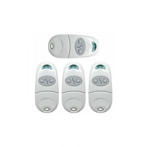 Top 432NA/432EE/432 EV/432M (4, White) Universal Gate Remote Control, PingGoo Garage Door Opener Remote Control, Portable Key Fob Transmitter, Garage Door Remote Control for Came