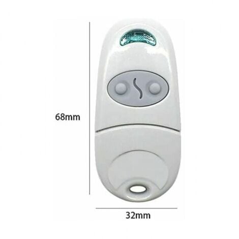 Top 432NA/432EE/432 EV/432M (4, White) Universal Gate Remote Control, PingGoo Garage Door Opener Remote Control, Portable Key Fob Transmitter, Garage Door Remote Control for Came