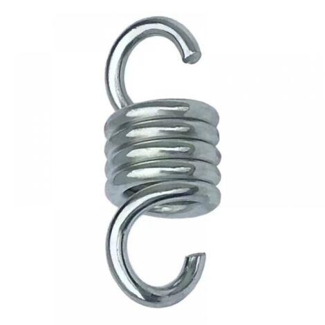 Hammock Springs - Hardened Galvanized Steel - For Hanging Hammock Chairs and Swings - Pull Capacity 650 kg