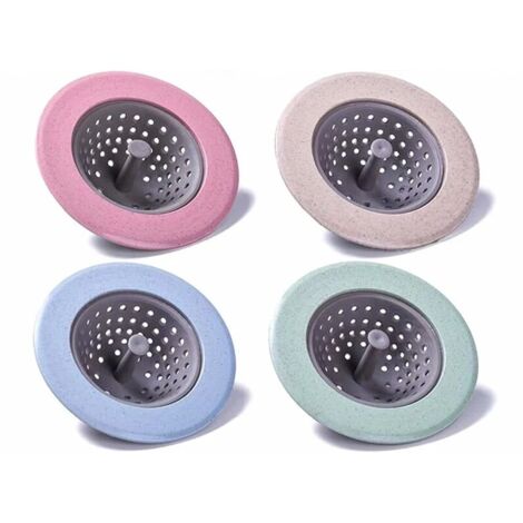 4 Pieces Drain Strainer Stopper Drain Plug for Strainer Strainer Basket Strainer for Bathroom Drain Strainer Strainer for Drain Strainer Stopper for Kitchen Sink (1/5)
