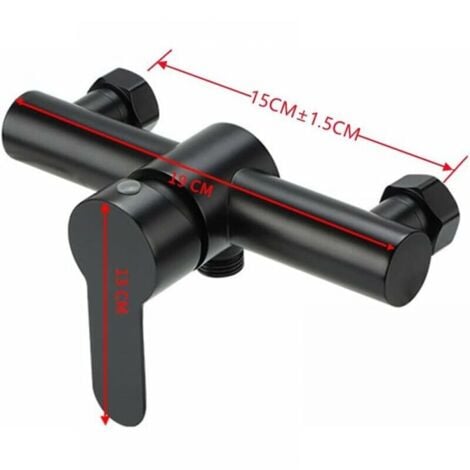 Black Bathtub Shower Faucet Stainless Steel Bathroom Bathtub Shower Faucet Shower Head Wall Mounted Mixer Tap