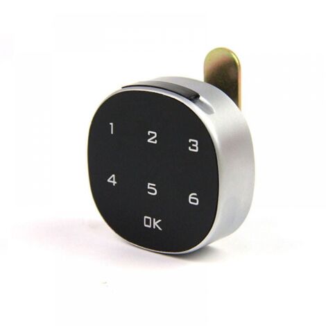 Digital combination lock, zinc alloy combination padlock with touch screen