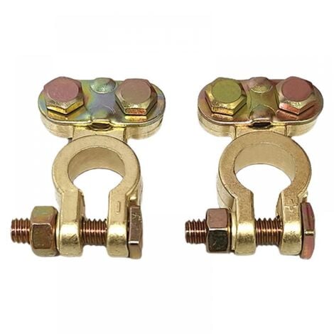 Set of 2 Battery Terminals 12v 24v Car Battery Terminal Battery ...