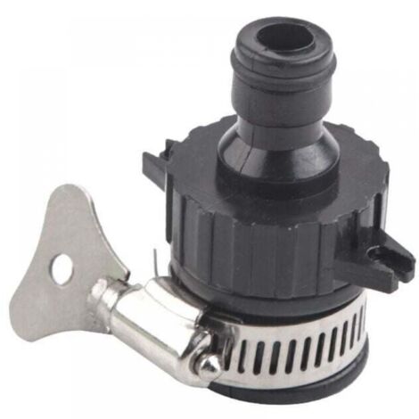 Universal Faucet Connector Quick Connect Water Tap Adapter Multi-Function Durable Water Hose Tap Connector (1/4)