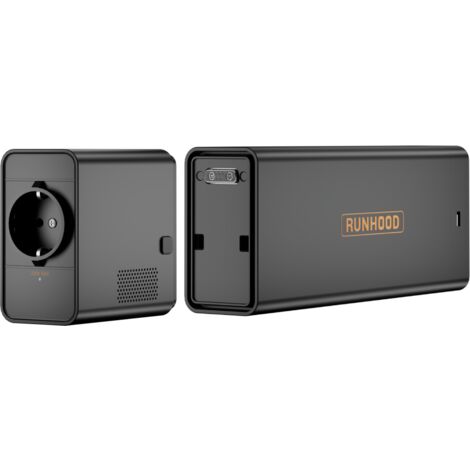 RUNHOOD EB324 – Batterie Portable 324 Wh + Onduleur AC 80 W (AE80)  Modulaire & Écologique