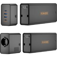 RUNHOOD Weekend Digital – Kit Nomade 648 Wh USB + AC 80 W
