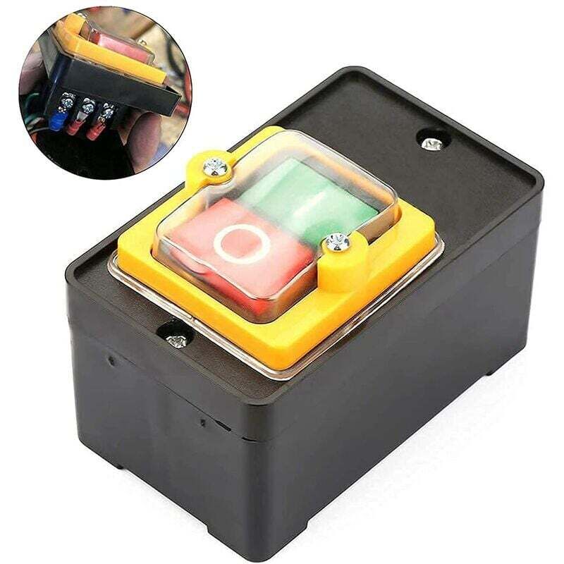 Mxuteuk Pulsante Impermeabile Interruttore On/off Start Stop - Foto 8