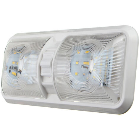 Kit 4 Luci LED Per Interno Auto - 12-85V, Bianco 10000K, Con Interruttore, Per Camper E Furgoni - Foto 11