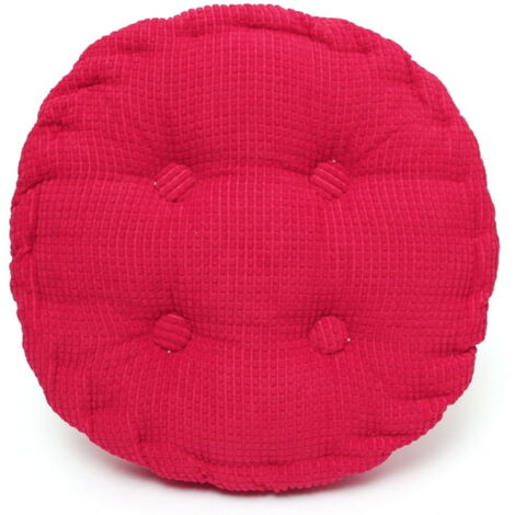Fodera Cuscino Da Pavimento Rotondo 80 Cm | Cuscino Viola In Cotone Con Ricami Patchwork Khambadiya | Artigianato Indiano