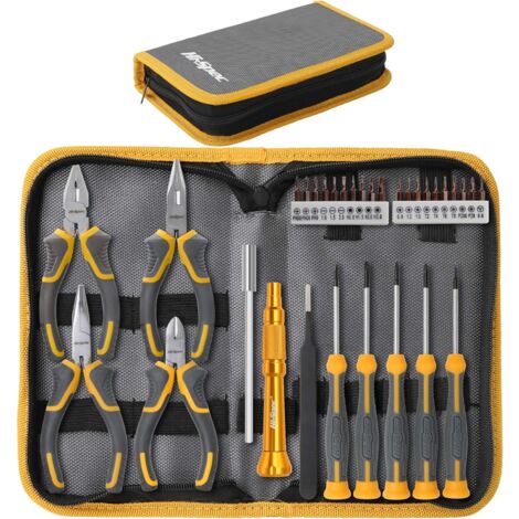 Kit Utensili Per Auto RC E Droni – 12 Pezzi, Cacciaviti Esagonali, Pinze, Chiavi, Per Hobbistica
