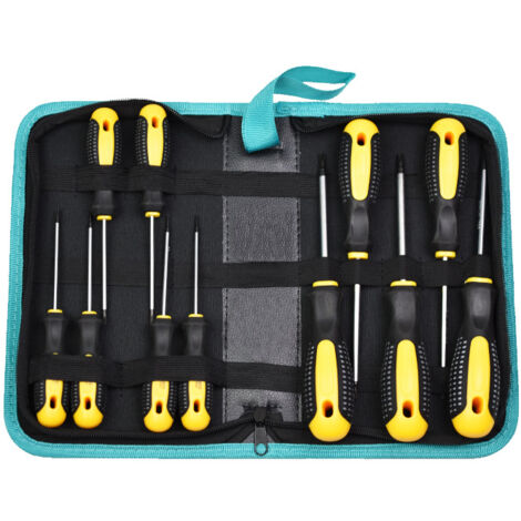 Saipor Set Di 8 Punte Torx Lunghe 200 Mm Esagonali, Punte Per