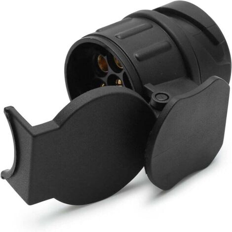 Adattatore Per Spina Rimorchio 7/13 Da 7 A 13 Pin, Connettore Per Gancio Di Traino Da 7 Poli A 13 Pin Per Rimorchio Auto Trattore Roulotte Portabiciclette 82798172