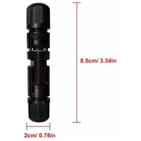 2 Clés Pour Connecteurs Solaires 1500V - Outil Déconnecteur Panneau PV, En PPO Résistant, Pour Installation Photovoltaïque