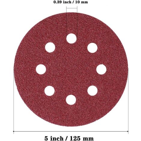 PROXXON 2228160 - Jeu De 5 Disques De Ponçage En Corindon Grain 80 Pour Ponceuse TG 125/e - 3