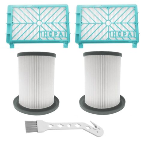 Nuaele 2 pcs / ensemble Aspirateur Filtre Hepa Filtre à Air Pour