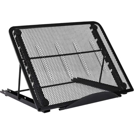 Verstellbare Bodenlüftungsabdeckung – 10,2x25,4 Cm, ABS, Schwarz, Mit Lamellen
