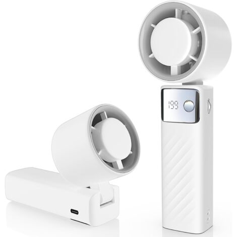 Ventilateur De Bureau Rechargeable 5000mAh - 1 à 199 Vitesses