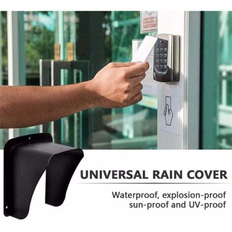 NUOBESTY Housse Étanche Caméra Extérieure – Protection Pluie & Soleil, Installation Facile, ABS Robuste