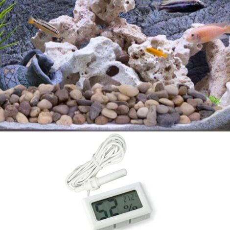 Thermomètre D'aquarium En Verre, à Crochet, Pour Aquarium Poisson
