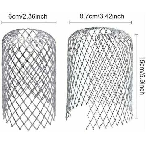 Protection Gouttière Aluminium 12,7 Cm X 6,1 M - Grille Anti-feuilles Pour éviter Le Colmatage - 7