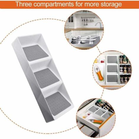 étagère Pour épices De Cuisine Étagère à épices 4 Niveaux ZDDLOINP