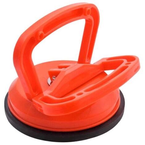 Ventosa Concava Per Riparazione Ammaccature Auto – Diametro 75 Mm, Filettatura M6/M8, In Plastica Nera, Lunghezza 135 Mm – Per Pompa Manuale, Uso Professionale E Fai-da-te
