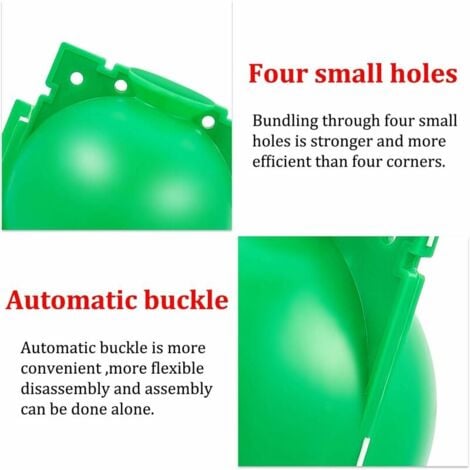 Plant Assisted Rooting Box with Grafting Device - Botanical Root Controller (20 pcs, Green)